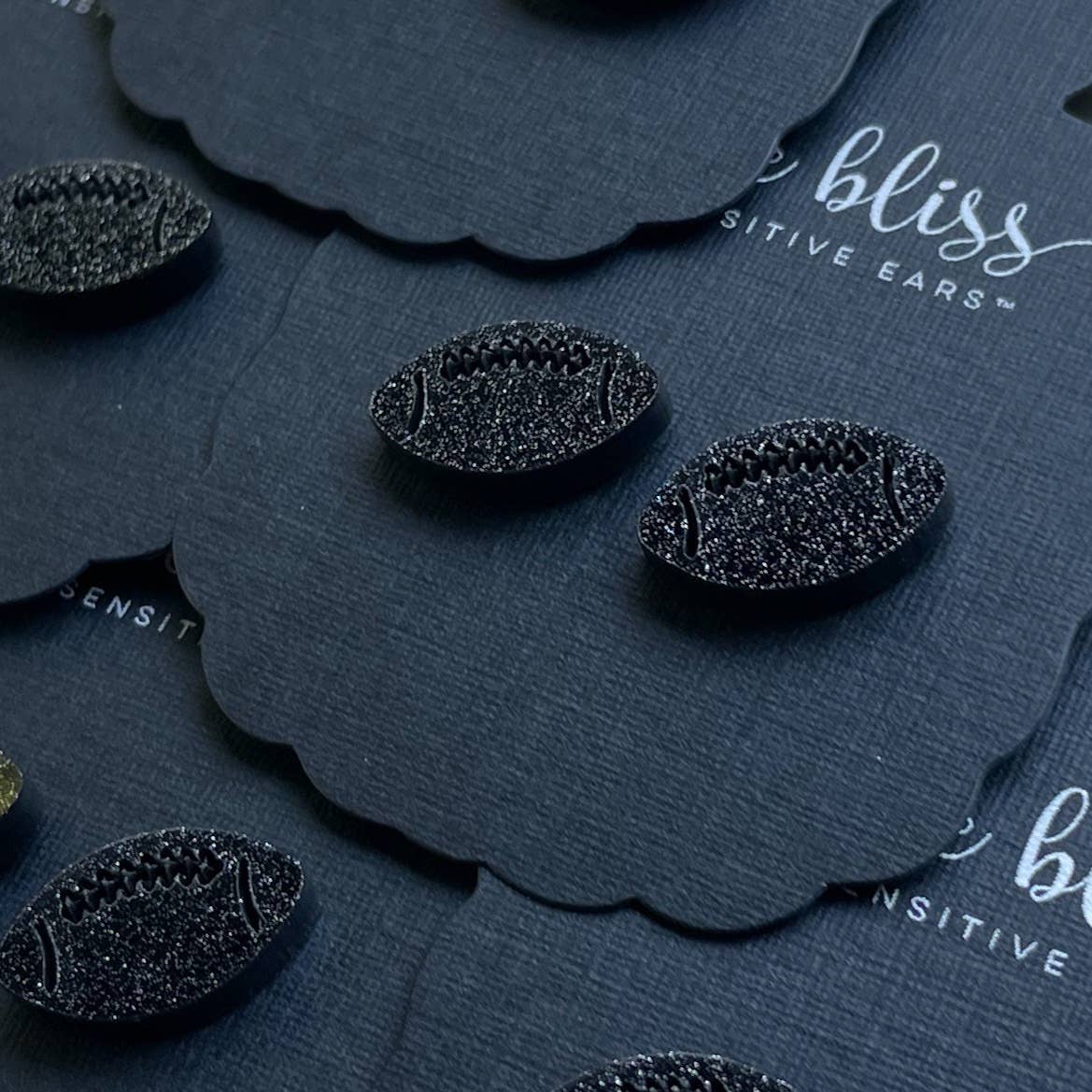 Dixie Bliss - Wholesale Stud/Post Earrings - Football Sport Team Stud Earrings - 12 colors!2