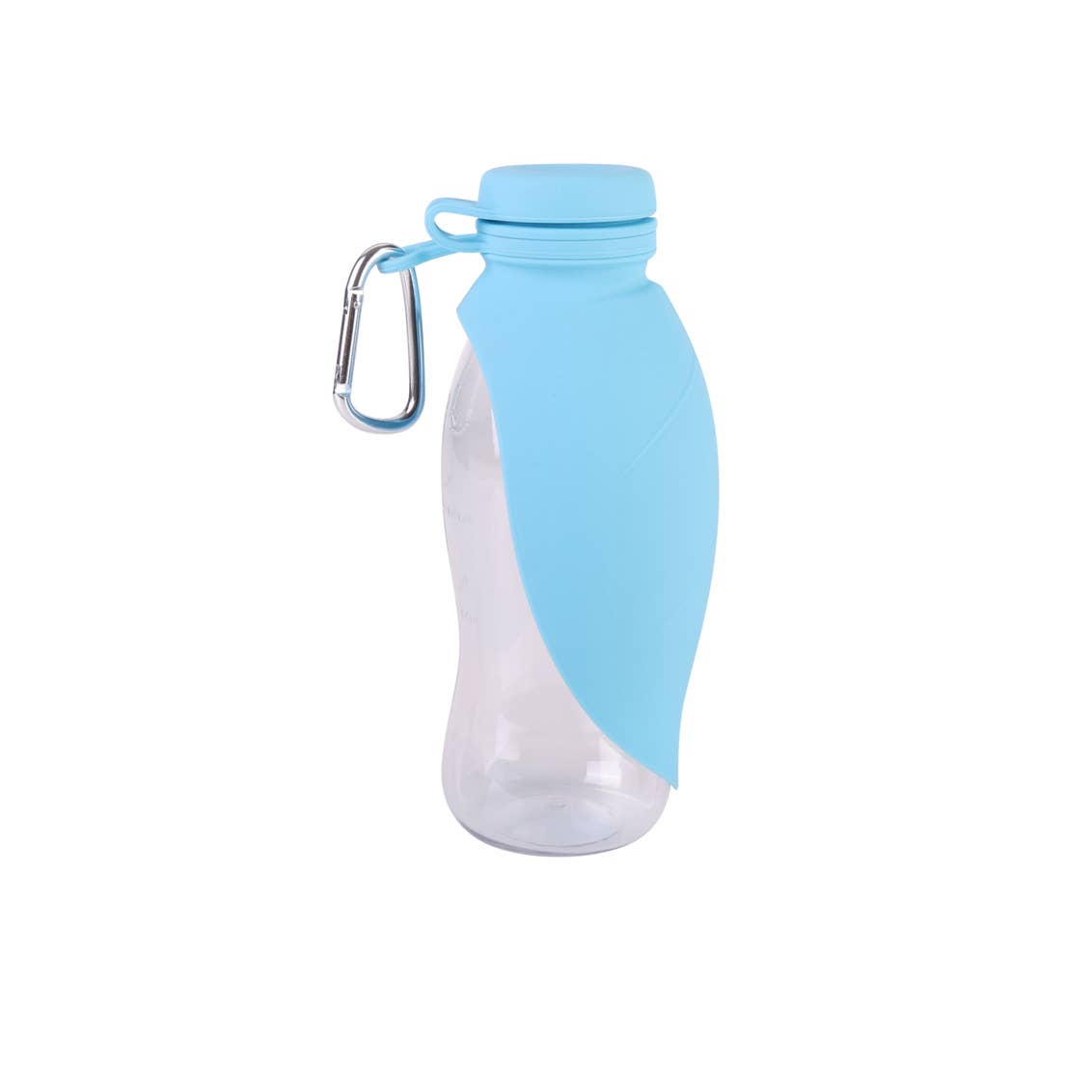 Moda at Home Enterprises, Ltd – garrafa de água - Cão por atacado – GARRAFA DE VIAGEM PET P&F LAUREL 18.6OZ AZUL0