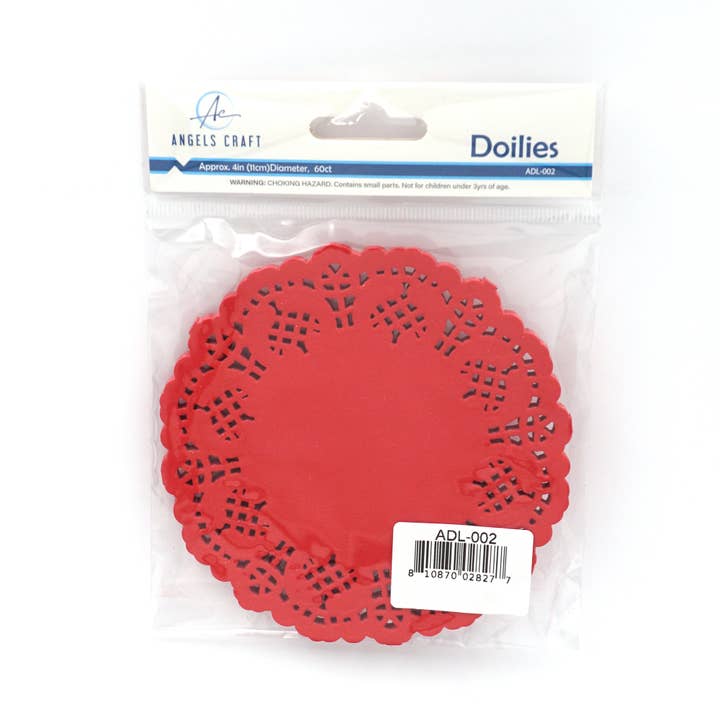 Angels Craft - Wholesale Doily - Paper Doilies 60-ct (4 colors available)