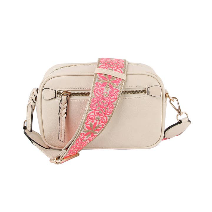 MiMi Wholesale - Wholesale Crossbody Bag - Women's - Boho Guitar Strap Women's Crossbody Bag6