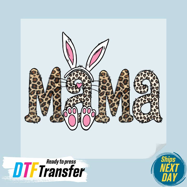 Rabbit Mama DTF Transfer for wholesale by DTF Office