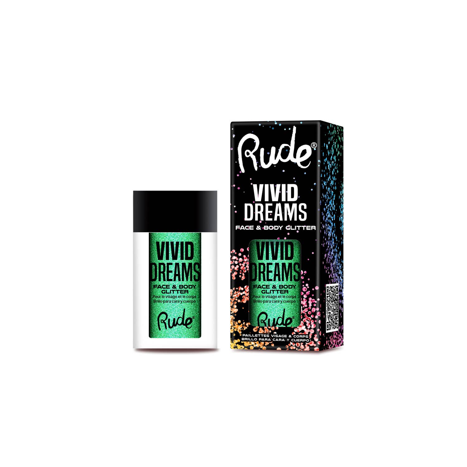 Rude Cosmetics - Wholesale Body Glitter/Shimmer - Vivid Dreams Face & Body Glitter18