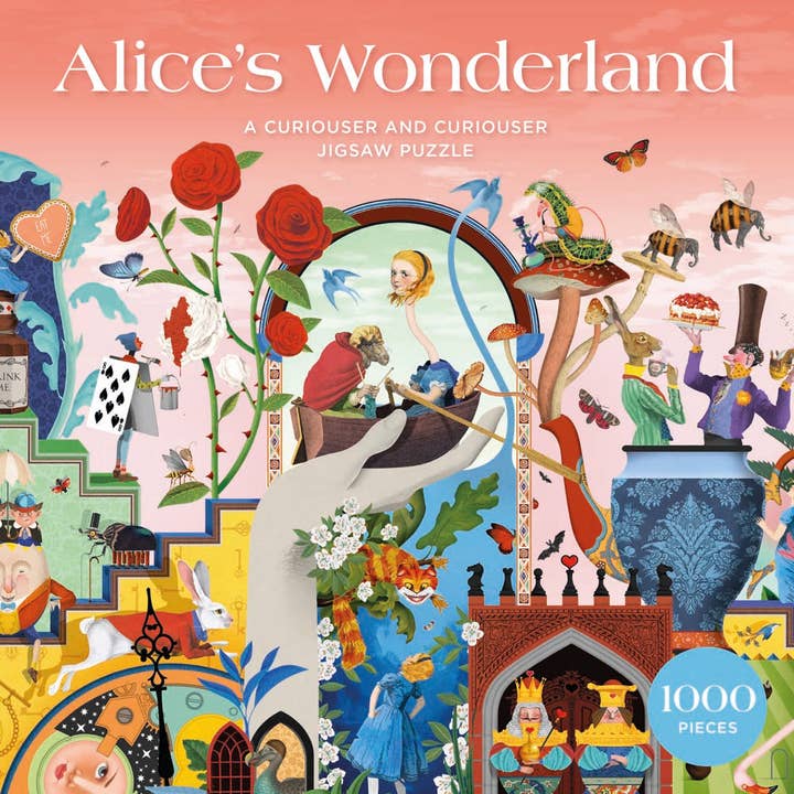 Chronicle Books - Wholesale Puzzle - Adult - Alice's Wonderland 1000 Piece Puzzle