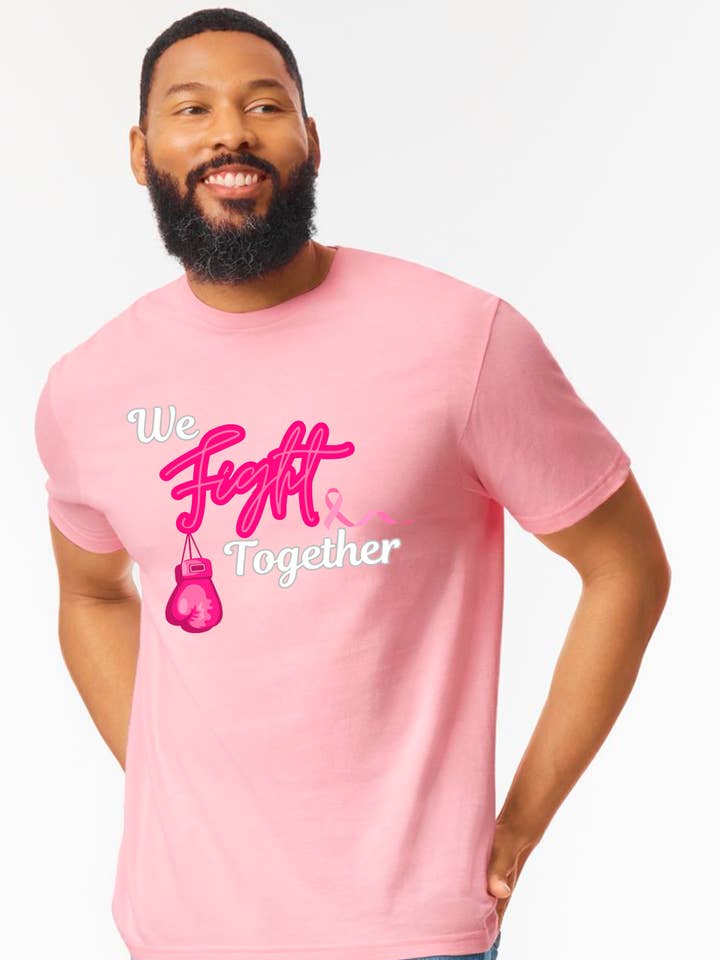 T-shirt Nous luttons ensemble contre le cancer du sein pour la vente par Inspire 360