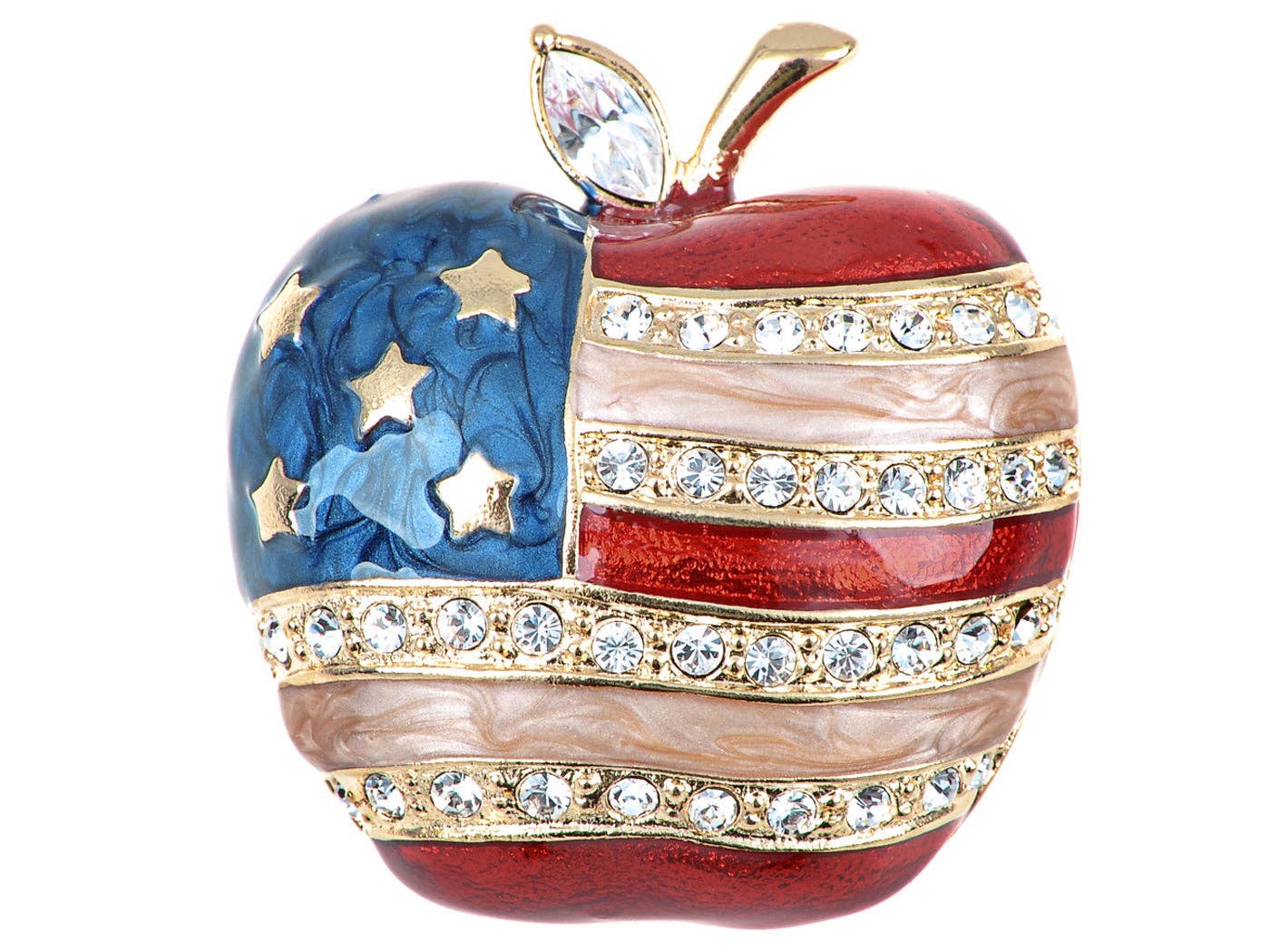 AK Brand – Großhandel Broschen – Brosche mit amerikanischer Flagge der USA, 4. Juli58