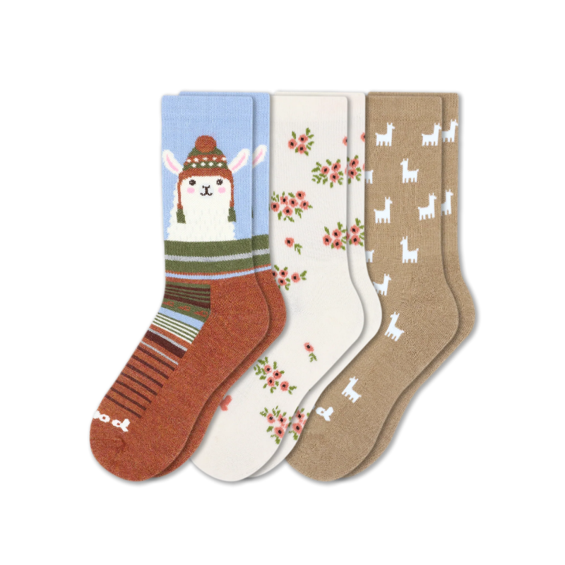 Pacas - Wholesale Socks - Women's - 3 Pack - Women's Crew Pacas Socks6