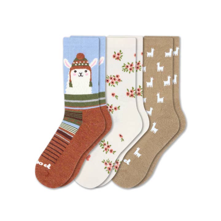 Pacas - Wholesale Socks - Women's - 3 Pack - Women's Crew Pacas Socks6