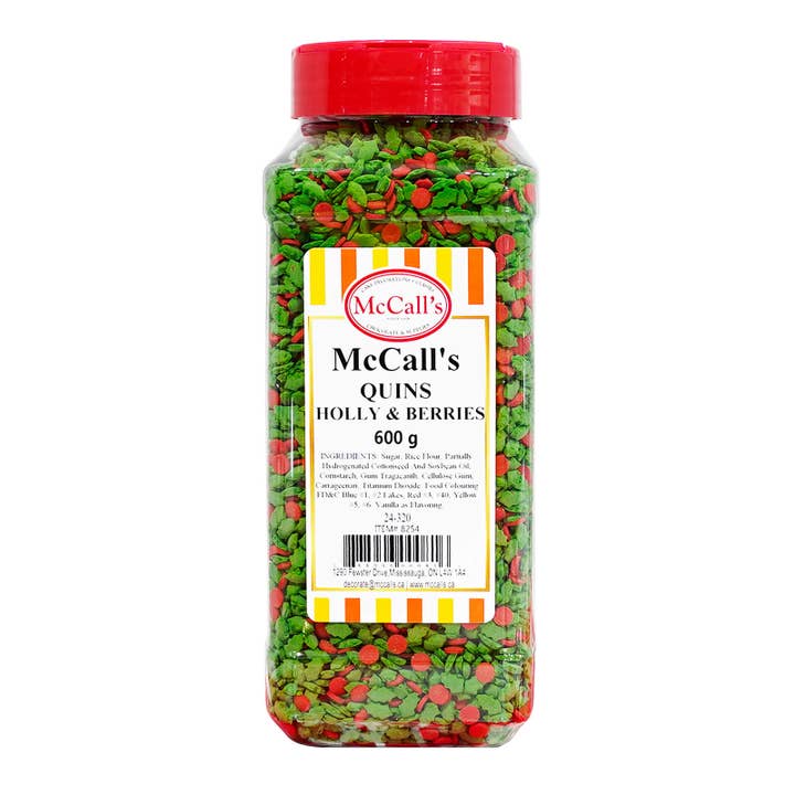 QUINS HOLLY & BERRIES 600 g per la vendita all'ingrosso da parte di McCall's