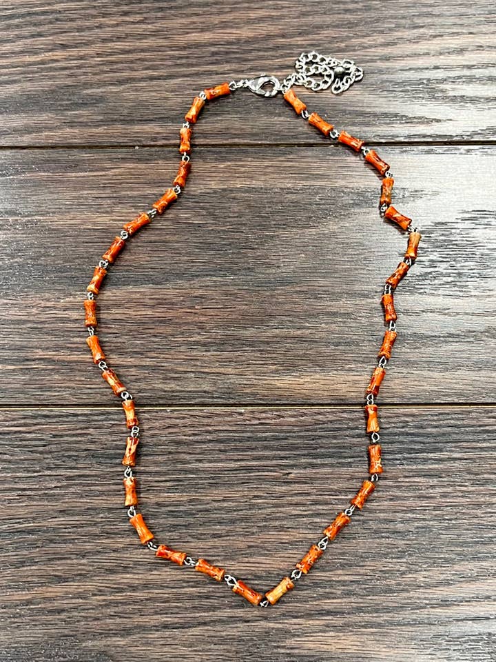 736124, Handgemaakte 24" Edelsteen Ketting voor wholesale door ISAC Trading Inc