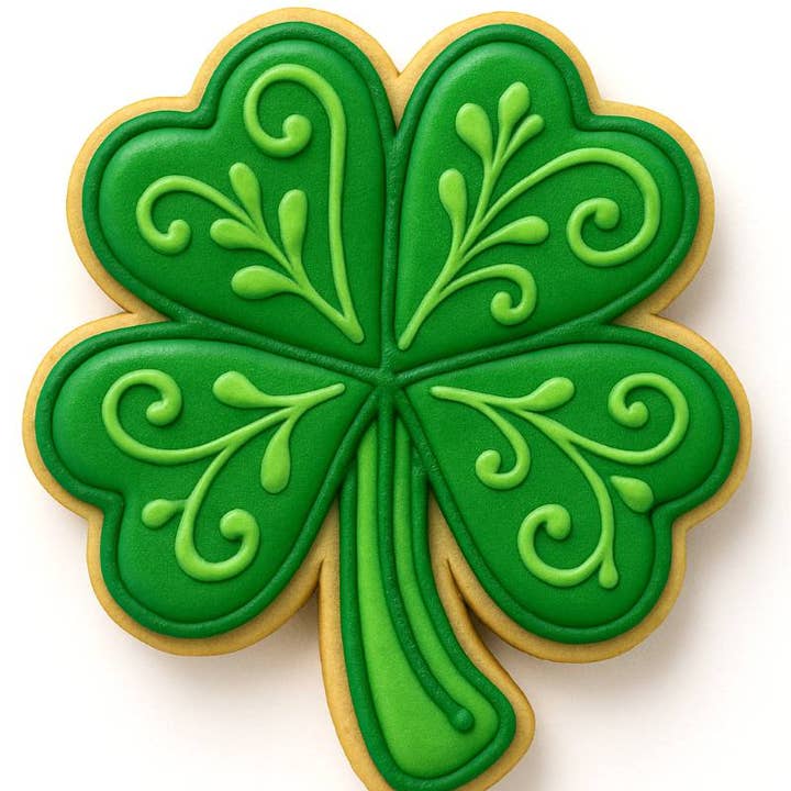 The Cookie Cutter Shop - Wholesale Cookie Cutter - Four Leaf Clover 3 inch Cookie Cutter1