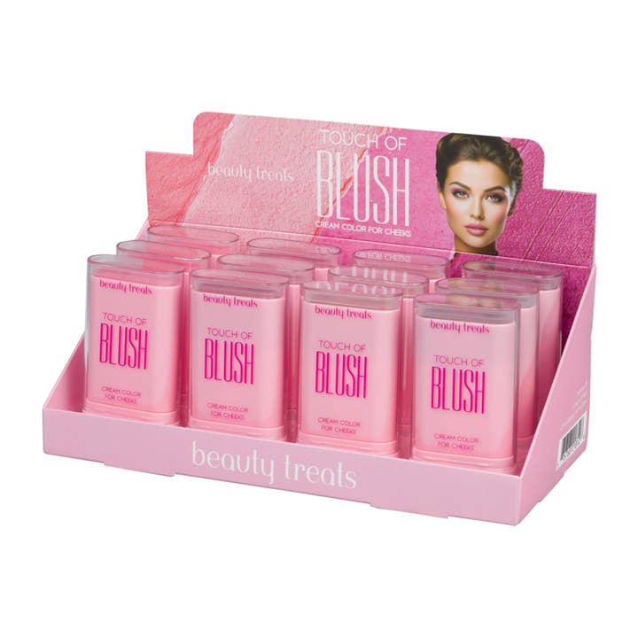 PINEAPPLE Beauty - Wholesale Blush - Beauty Treats 218 Touch of Blush Cream Color - 12 pcs