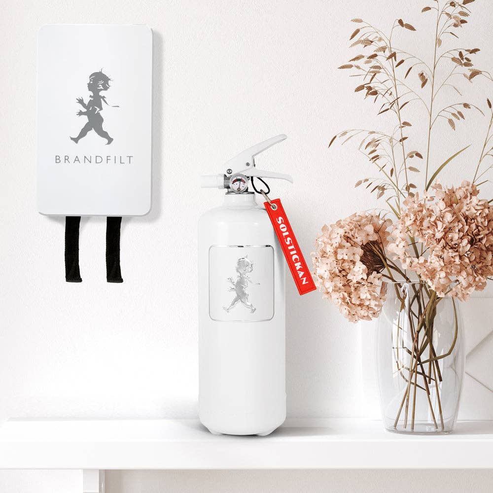 Solstickan Design - Wholesale Safety Equipment - Fire Extinguisher 2 kg - White/White (EU Only)3
