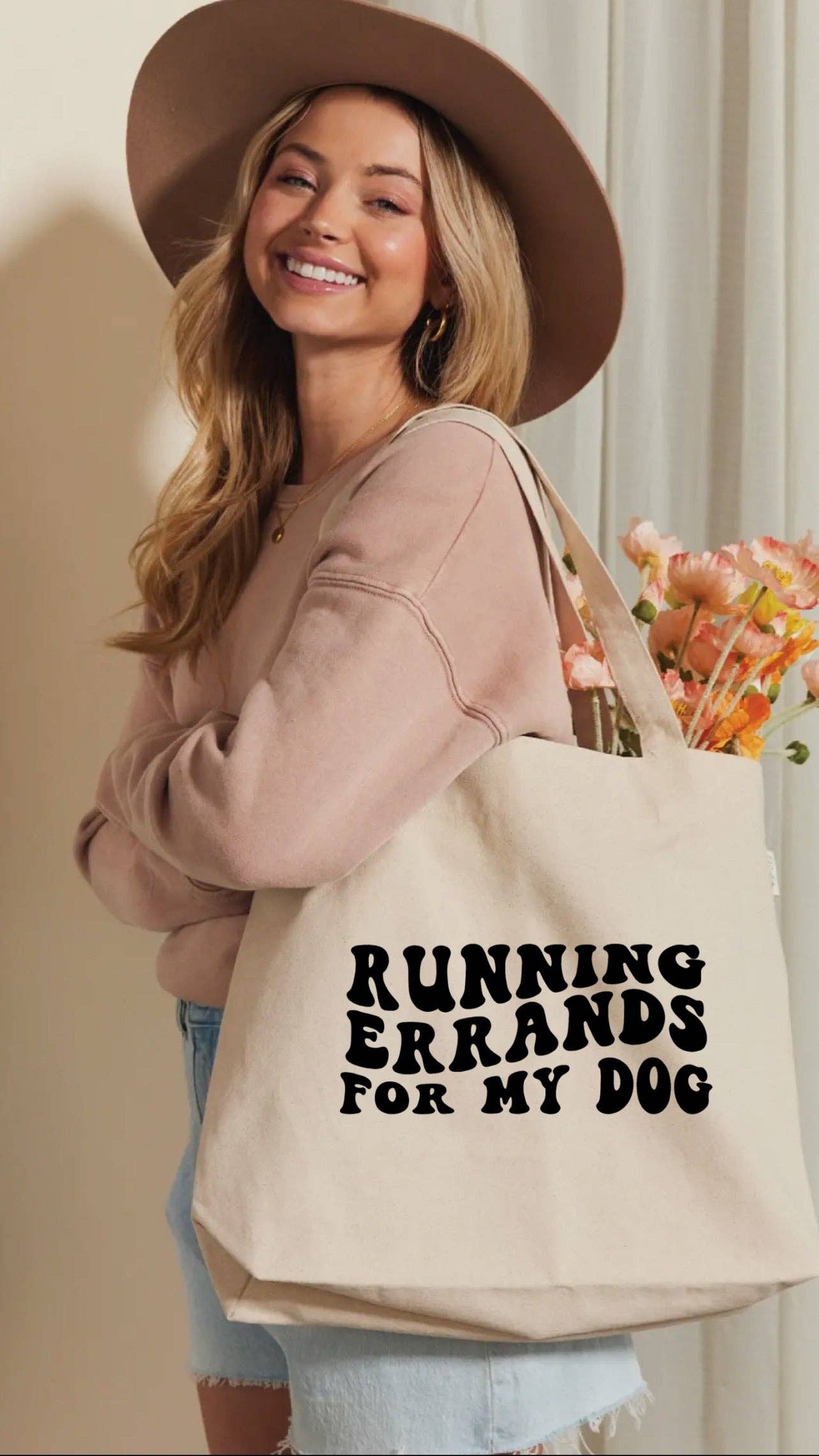Ruff N' Fluff - Wholesale Tote Bag - Women's - Running Errands for my Dog Tote1