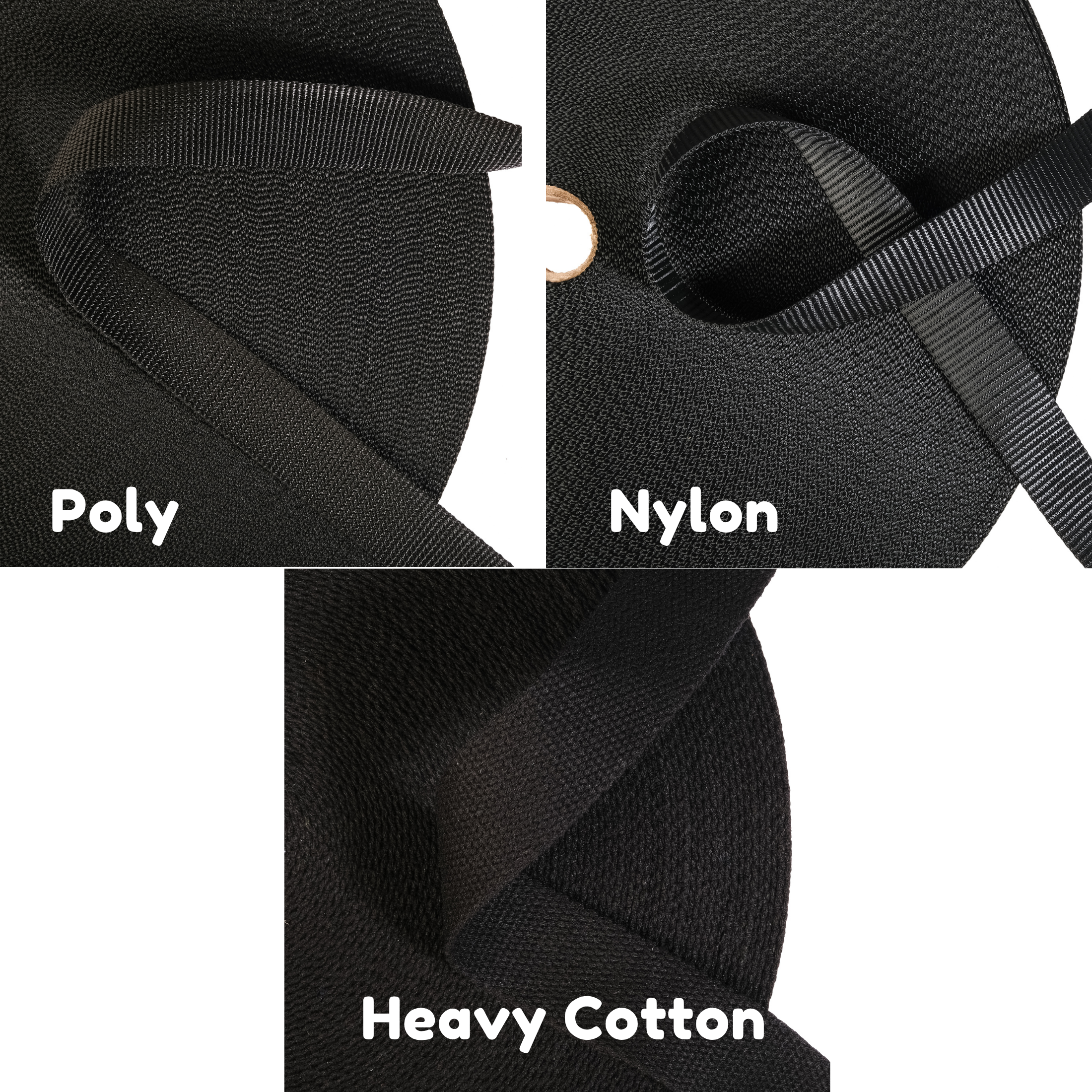 Dream Trimming Goods LLC - Vendita all'ingrosso Attrezzature per lavoretti e fai da te - 1'' 230 iarde Nastro Nero 3 Rotoli – Set Cotone, Poliestere, Nylon3