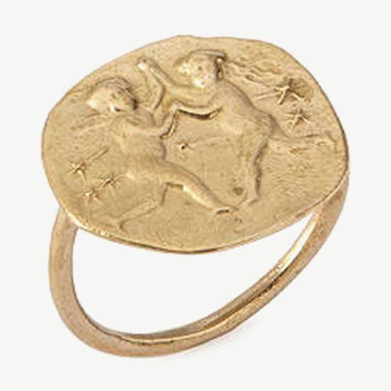 Gemini Ring in Gold for wholesale by Studio Grun