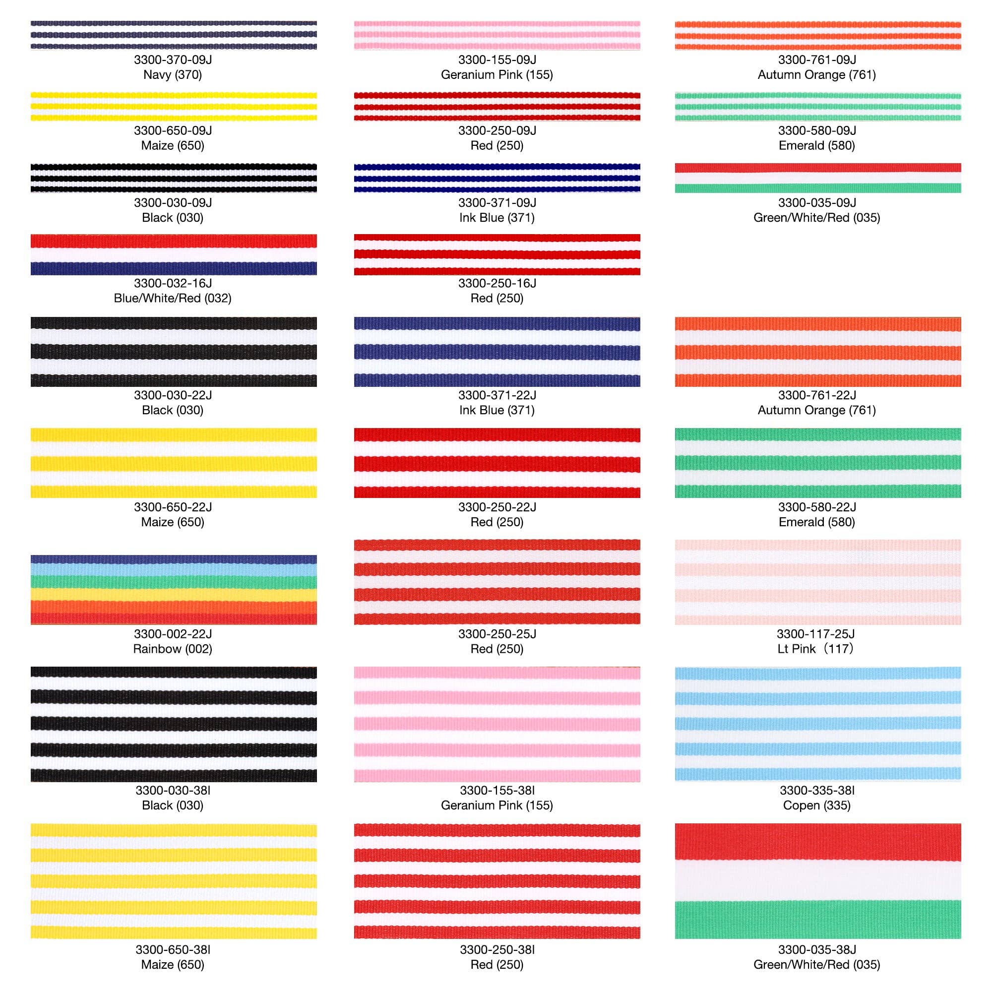 LA Ribbons Wholesale - Venta al por mayor Cintas - Envoltorio de regalos - Cinta a rayas de 1 pulgada | Rollo de 100 yardas3