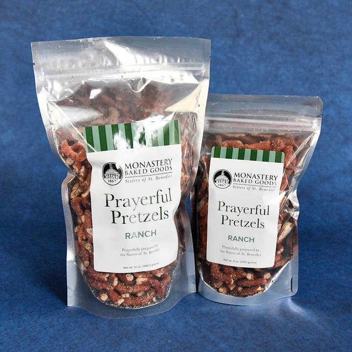 Prayerful Pretzels: Ranch for wholesale by Monastery Baked Goods
