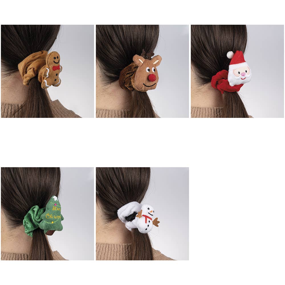 VdE Tivoli 1996 - Wholesale Ornament Set - XMAS SCRUNCHIE 5 PCS0