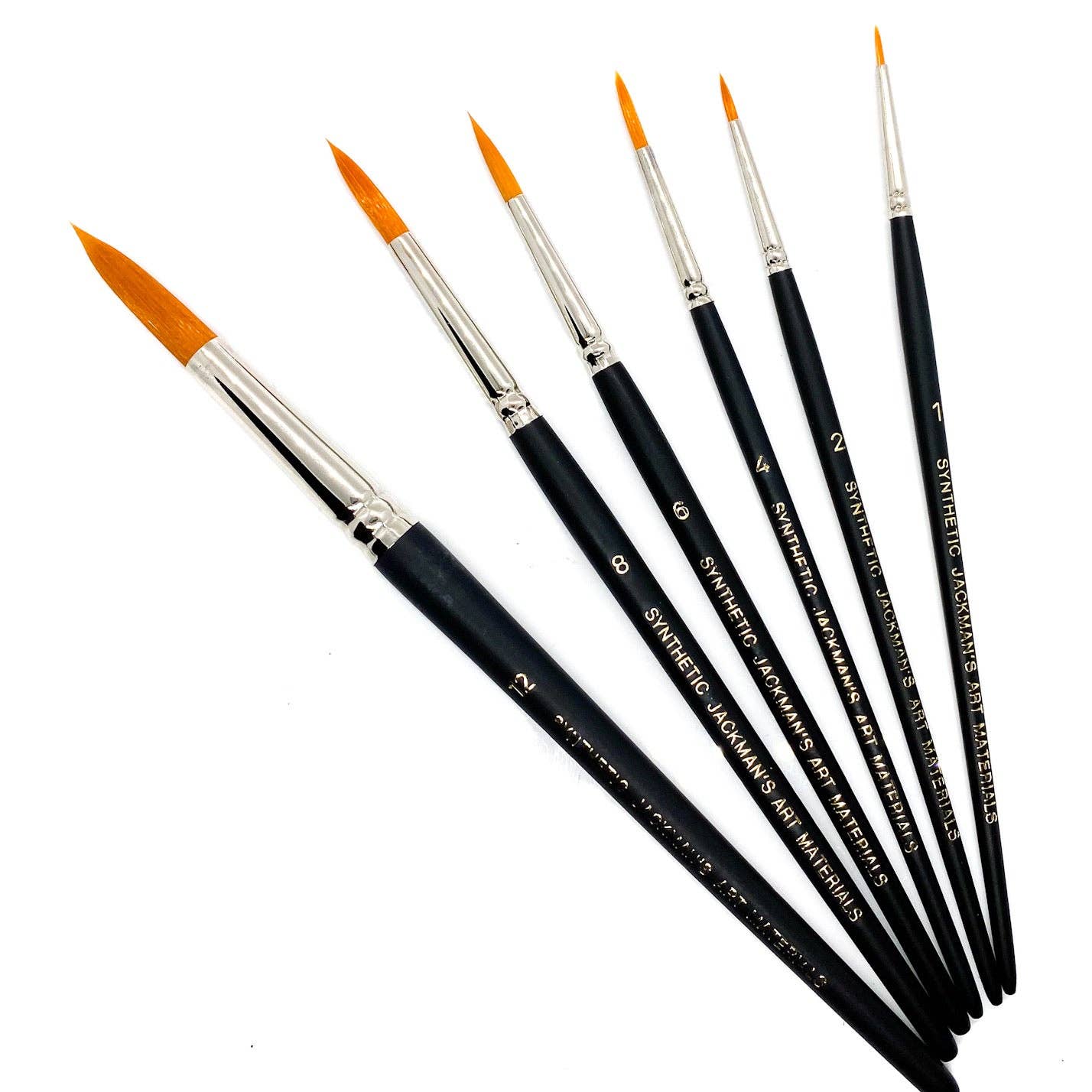 Jackman’s Art Materials – wholesale Paint/wax brush – Extra Fine Synthetic Round Professional Watercolour Brush11