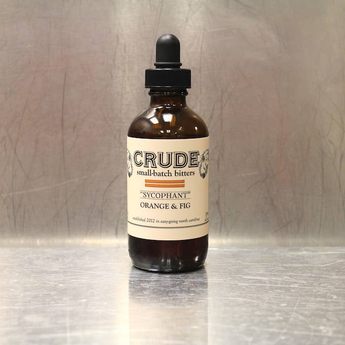 Crude Bitters & Sodas - Wholesale Bitters - “Sycophant” Orange and Fig Bitters