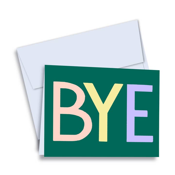 Tschüss Grußkarten für den Großhandel von Studio Toute