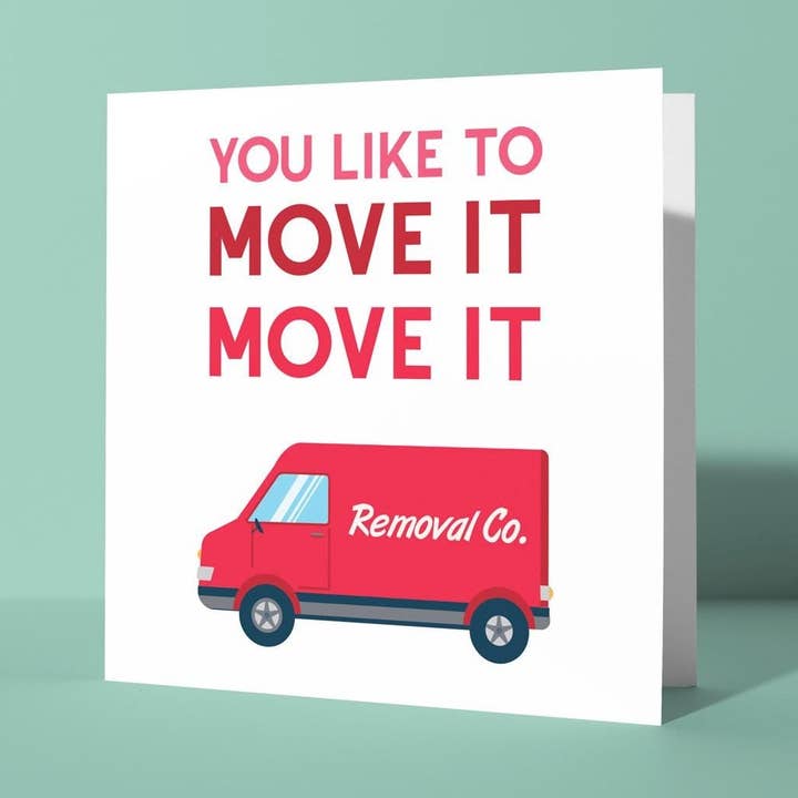 Gosta de Mexer Mexer - Cartão de Nova Casa por atacado de Peacock Printing