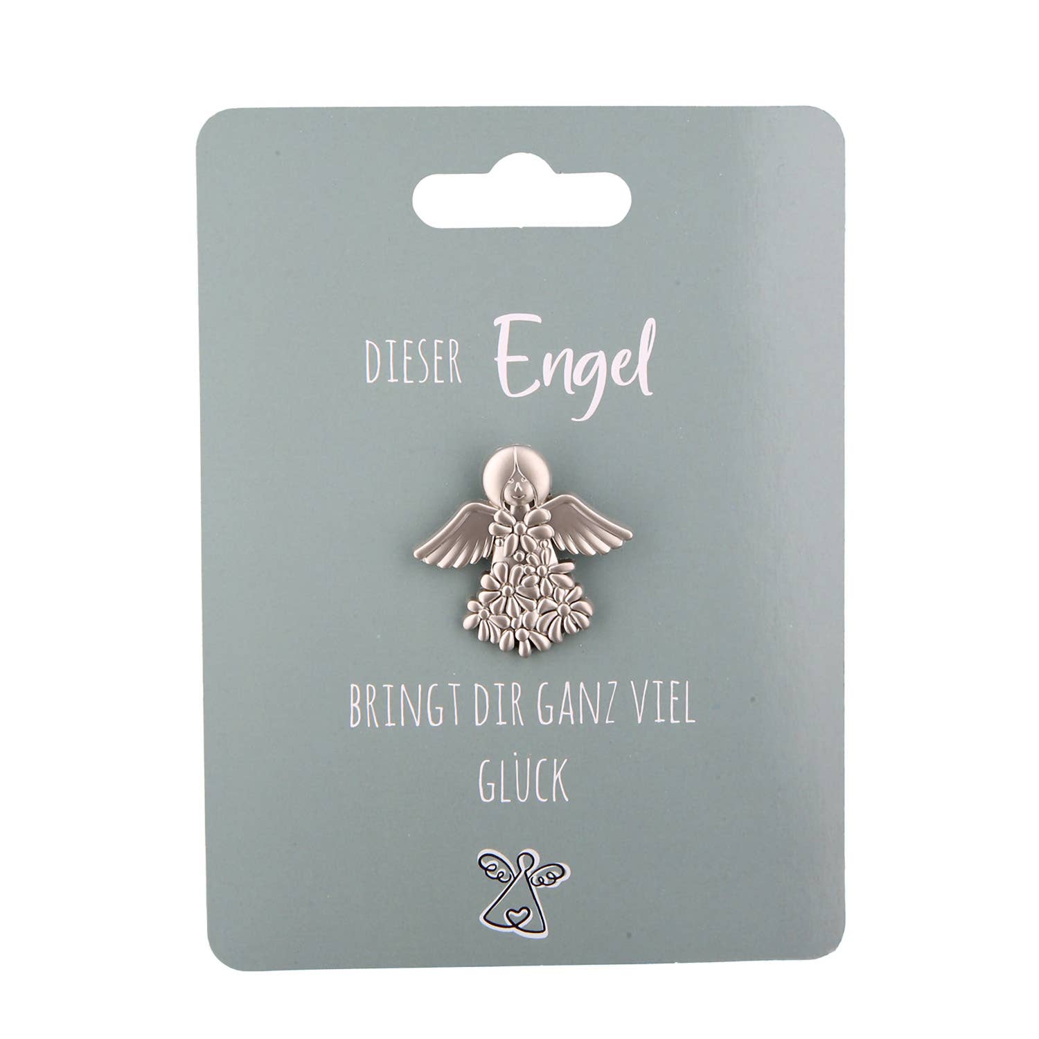 Gilde Handwerk Macrander GmbH & Co. KG - Wholesale Lapel Pin/Button - Angel Angel Pins & Pins H.3 cm - 4x Assorted2