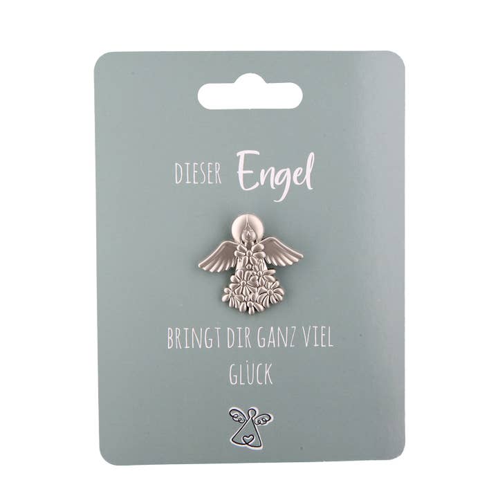 Gilde Handwerk Macrander GmbH & Co. KG - Wholesale Lapel Pin/Button - Angel Angel Pins & Pins H.3 cm - 4x Assorted2