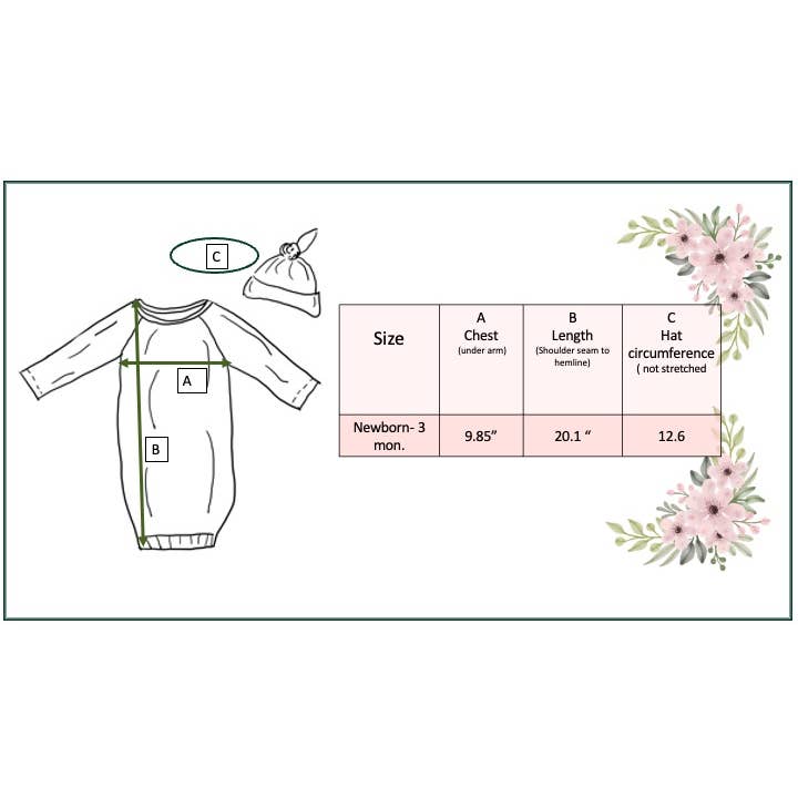 Adorable Sweetness - Wholesale Babygown Set - Baby - Infant Boys Truck Baby Gown and Hat Set5