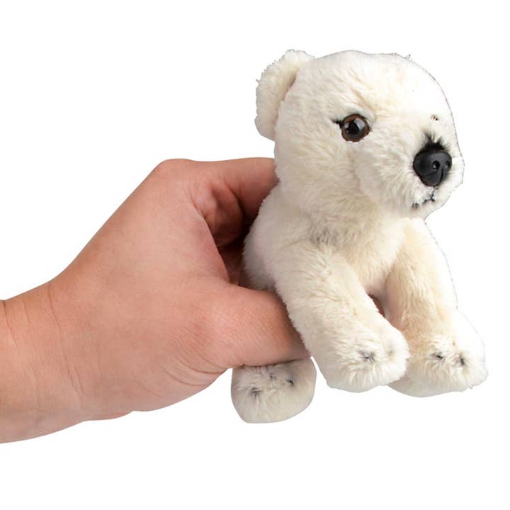 La Luna Bella - Toys - Wholesale Stuffed/plush toy – Kids & baby - 5" BUTTERSOFT SMALL WORLD POLAR BEAR LLB Plush Toys1