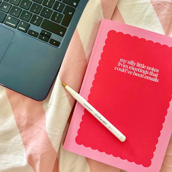 Too Many Emails A5 Lined Notebook for wholesale by Short Stuff