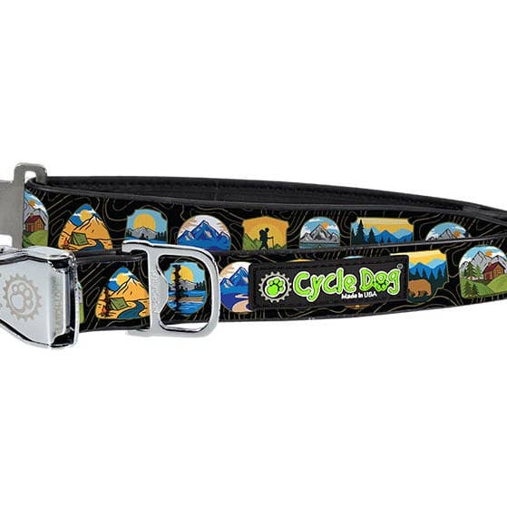 National Parks Dog Collar for wholesale by Cycle Dog