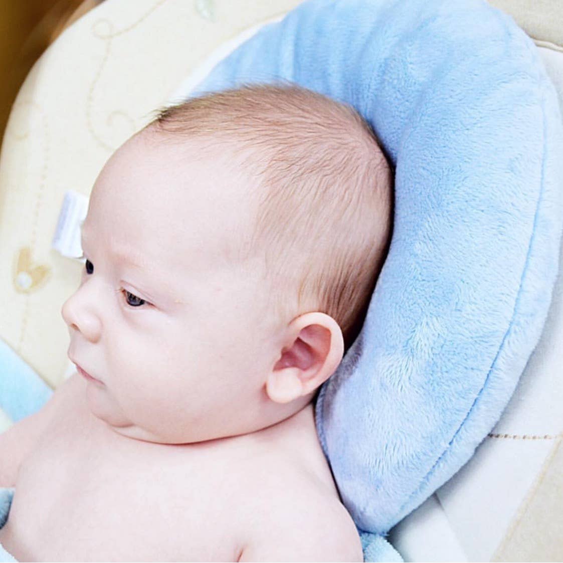 Babymoon LLC - Venta al por mayor Cojines de lactancia - Maternidad - Babymoon POD - Almohada de apoyo para cabeza y cuello (felpa sólida)3