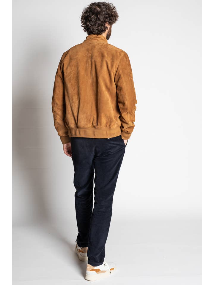 JAQK - Wholesale Jacket - Men's - Doherty Caramel Leather Jacket3