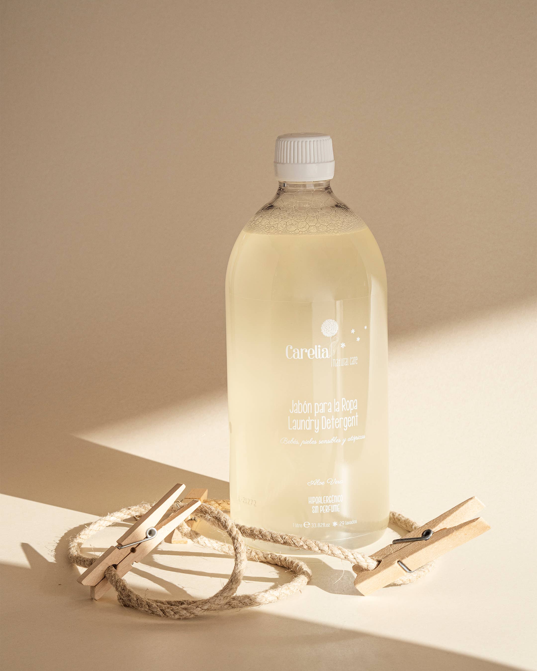 CARELIA NATURAL CARE - Vente Lessives liquides - DÉTERGENT À LESSIVE NATUREL1