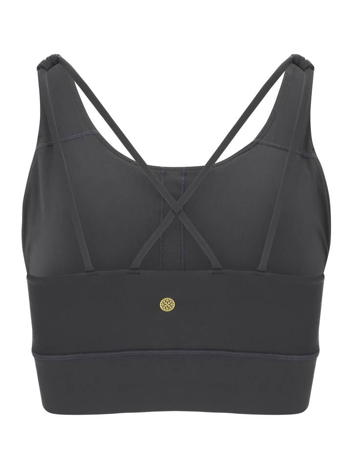 YUMAN - Wholesale Sports Bra - Women's - Athlecia Gaby Sports-bra, Dark Concrete