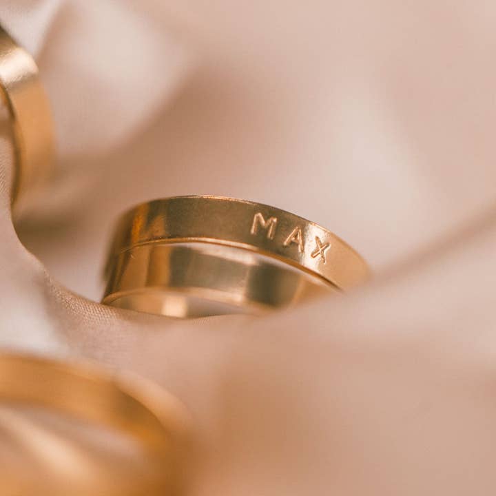 Made By Mary – wholesale Band/Stackad Ring – Amara Anpassad Ring
