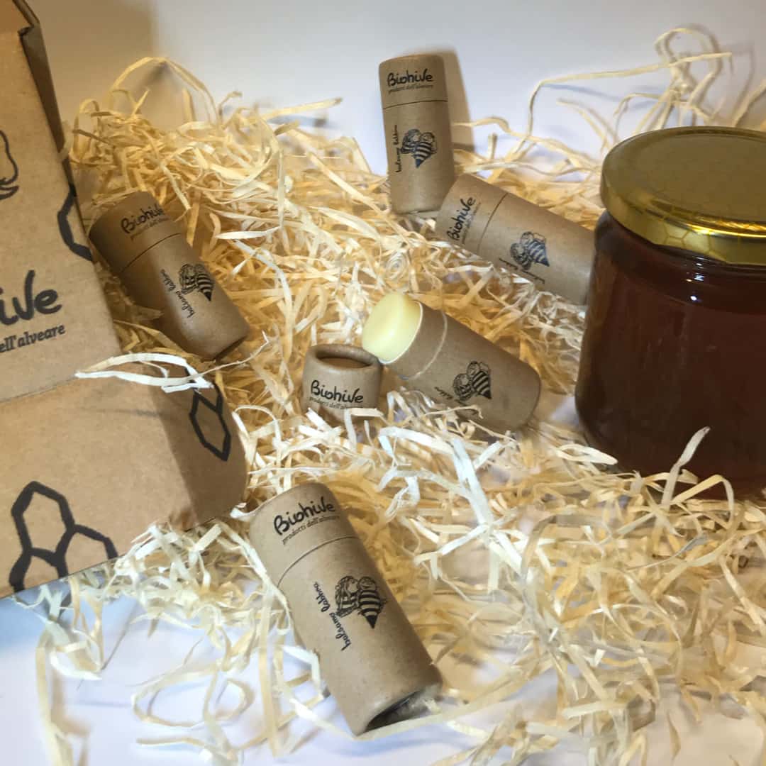 Biohive - Vendita all'ingrosso Burro di cacao - Balsamo labbra 100% Naturale con miele di castagno8