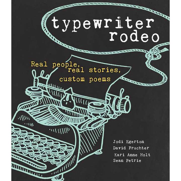 Typewriter Rodeo by Jodi Egerton for wholesale by Simon & Schuster