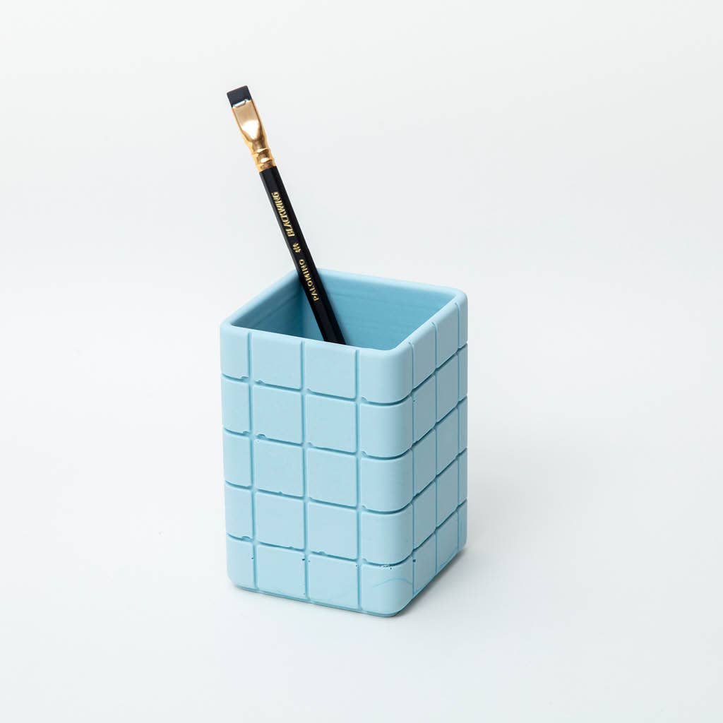 Block Design – wholesale Pen & pencil holder – Tile Desk Tidy4