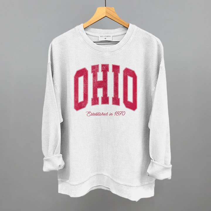 Ohio Varsity Arch for wholesale by Ivy + Cloth