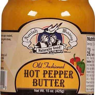 Hudson Meat Company - Wholesale Hot Sauce - OLD FASH HOT PEPPER BUTTER - AMISH WEDDING