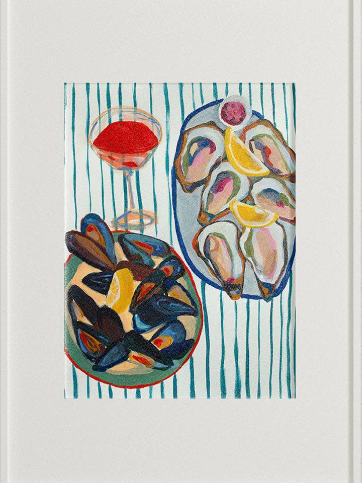 Seaside Lunch Druck für den Großhandel von Grey Von Cannon