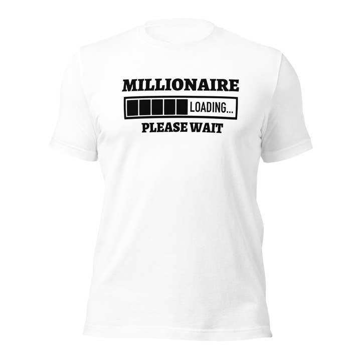 Millionaire Loading Unisex T-shirt för wholesale av Black and Gifted LLC
