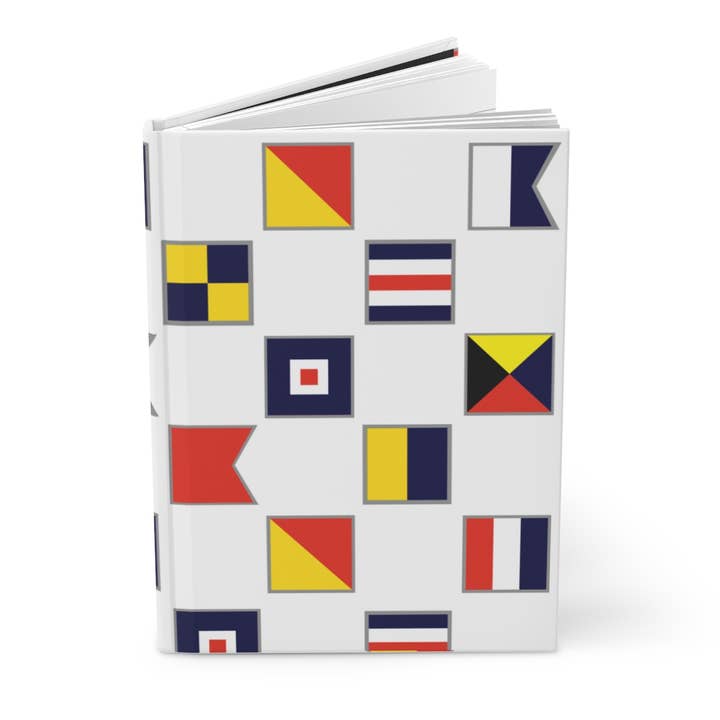 Journal - Nautical Flags for wholesale by Peachy Pendants
