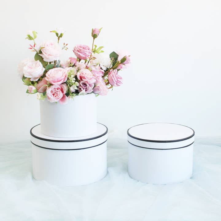 Elegant Design Supply - Wholesale Gift Box - French Inspired Round Flower Box9