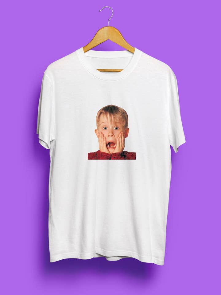#MAISENZA - Wholesale Screen Printed T-Shirt - Unisex - Home Alone0