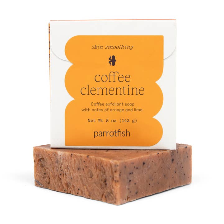 coffee clementine exfoliant for wholesale by Parrotfish