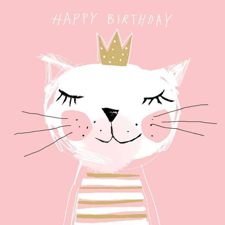 Paperproducts Design • Ambiente - Wholesale Birthday Card - BEV-HAPPY BIRTHDAY PRINCESS