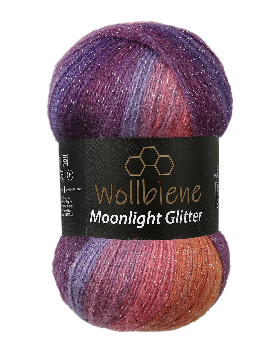 Wollbiene - Wholesale Yarn - woolen bee moonlight glitter batik crochet knitting wool11